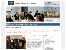 Tablet Screenshot of cep-europa.org